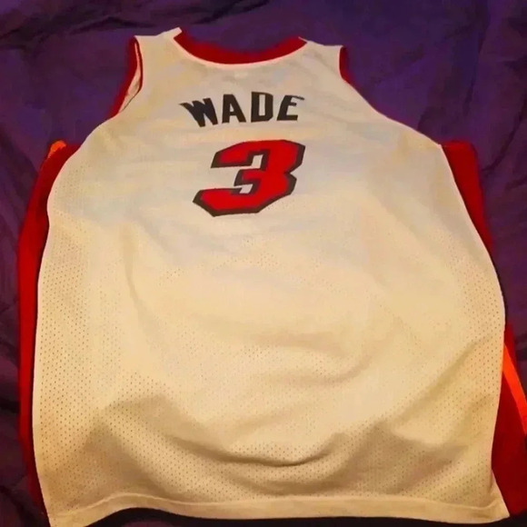 Reebok Other - D.Wade Heat Jersey..XL length +2...